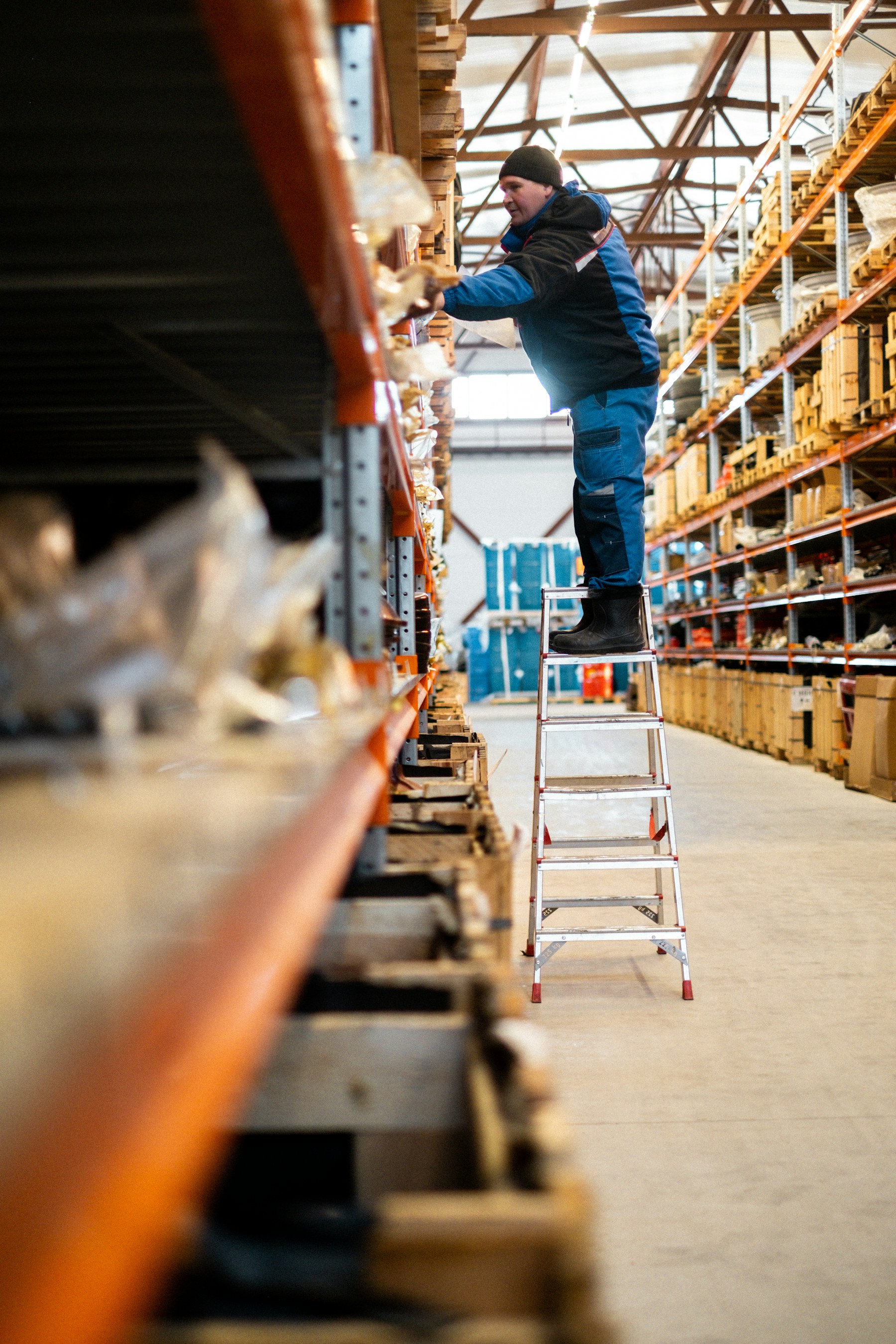Warehouse work environment